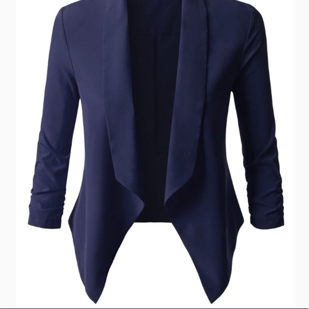 NWOT navy blue lightweight blazer
